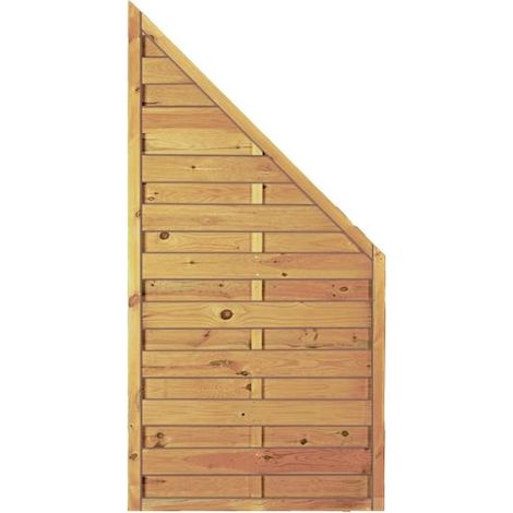 Dichtzaun Maxi R.45x45mm Schrägelement B90 x H180/90 cm