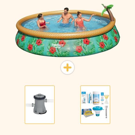 Bestway Bestway Fast Set Ronde - 457x84 cm - 3-pièces S22286 (1/3)