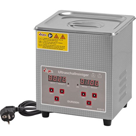Nettoyeur ultrasons chauffant 2 L - DUR 200H