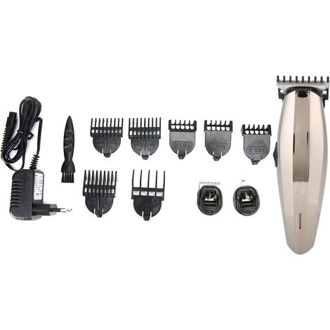 Tondeuse Électrique À Cheveux - Tondeuse Pour Barbe Et Cheveux Homme - Lame Acier Inoxydable 45° - Poignée Ergonomique Antidérapante - 100-240 V - 1 Pièce (1/5)