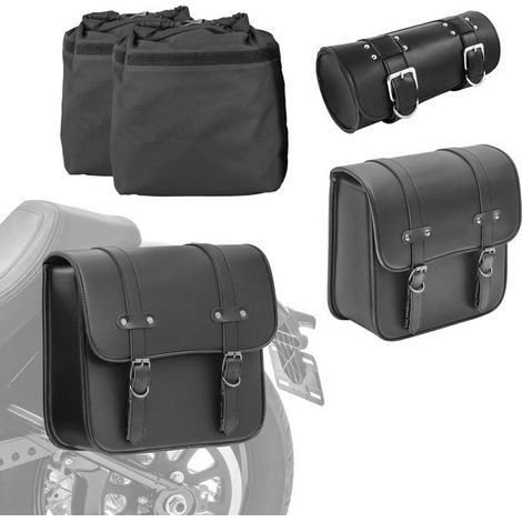 2 x Sacoche Cavalière + à outils TR pour Triumph Bonneville T120 / T100