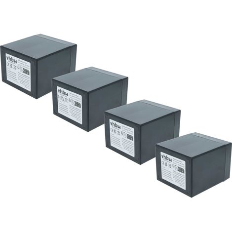 vhbw 4x Akku Bordbatterie kompatibel mit LD Systems Roadman 102 Wohnwagen, Boot, Camping, Wohnmobil (6 Ah, 12 V, AGM), 10,8 x 9,1 x 7,2 cm (1/5)
