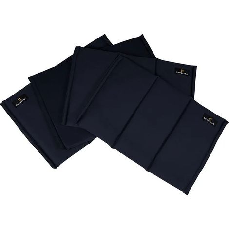 Vendajes bajo silla Equestro algodón acolchado ajuste anatómico (1/3)