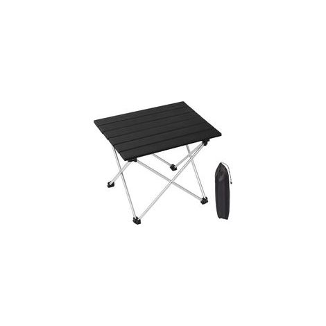 Table de Camping Pliable – Table Légère en Aluminium avec Sac de Transport pour Randonnée, Barbecue et Pique-Nique