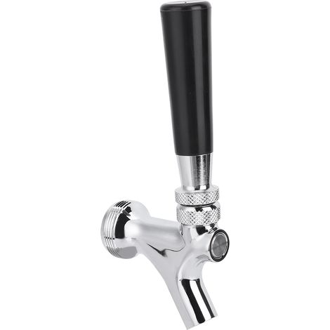 Bierzapfanlage aus Edelstahl mit ergonomischem Griff – JINFGERNE – Praktisches Zubehör für Hobbybrauer, leicht zu reinigen und langlebig (1/5)