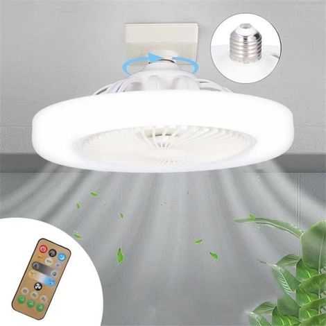 Ventilatore da soffitto silenzioso con luce LED da 36W e telecomando. (1/4)