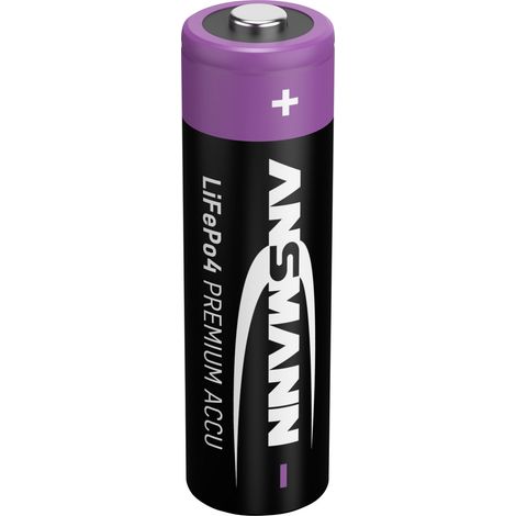 Ansmann Lithium-Eisenphosphat Akku Mignon AA 500 mAh Pile rechargeable LR6 (AA) LiFePO 4 500 mAh 3.2