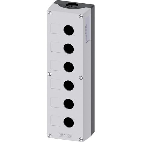 Siemens 3SU1806-0AA00-0AB1 3SU18060AA000AB1 Leergehäuse 6 Einbaustellen (L x B x H) 280 x 85 x 64 mm (1/3)