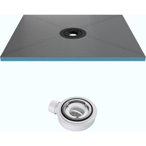 Mai & Mai Receveur de Douche à Carreler XPS 90x120cm avec Bonde Recoupable sur Mesure pour Douche (1/5)