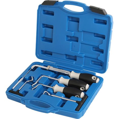 Set 6pz Attrezzi Ganci per Rimozione Guarnizioni Anelli O-Ring Paraolio Kit 631