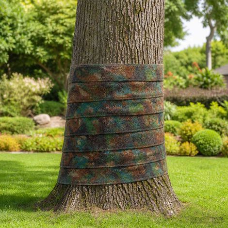 Rouleau de jute 25 x 2500 cm Camouflage (1/5)