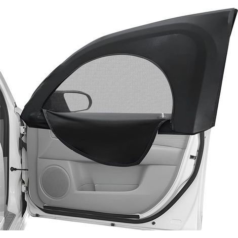 Parasole in 2 pezzi per auto per bambini, per privacy e protezione dal sole, blocca i raggi UV, per bambini e animali domestici, parasole per tutti i finestrini dell'auto (parasole per finestrini) (1/5)