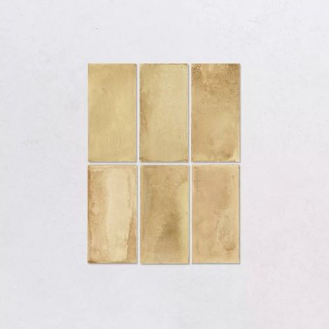 Carrelage Effet Terre Cuite Beige XABIA Paja 11,5x23,1cm (1/2)