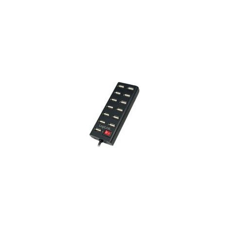 LogiLink UA0126 Hub USB 13 Ports Schwarz Büro