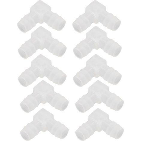 BelleRise – 10 Stück 90°-PP-Winkelstücke – 16 mm – Geruchlos, korrosionsbeständig – Aquarium-Labor (1/5)