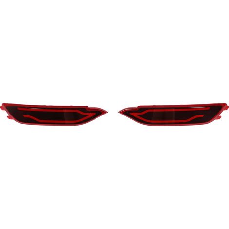 Phares de pare-chocs arrière LED rouges, paire lumineuse et élégante, robuste, feu stop pour Hyundai Tucson avant restylage, remplacement direct, visibilité accrue. (1/5)