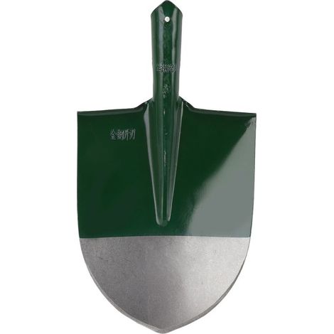 Pelle à creuser tête de remplacement ronde pointue jardinage cendres maison cour outil de jardin en acier au manganèse (1/5)