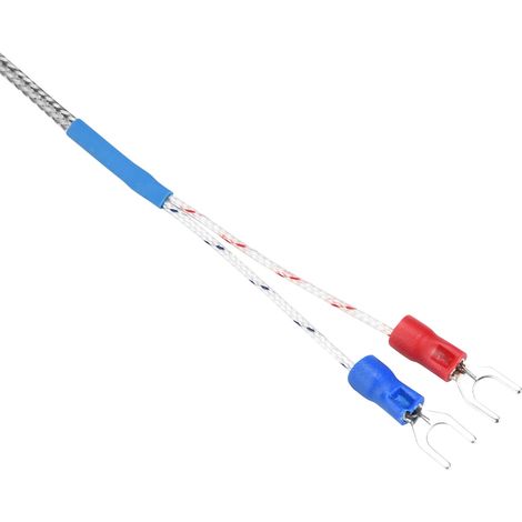 Sonde de température à thermocouple de type K, filetage M8, longueur 30 mm (1/5)