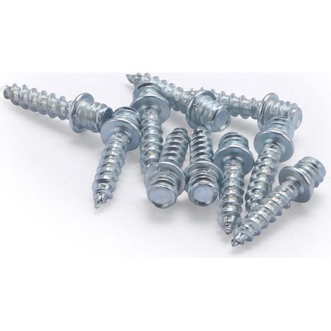 Tornillo Doble Rosca QUICK PLOMBERIE - Longitud 30 mm x 50 unidades (1/4)