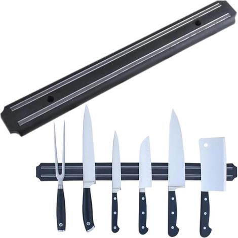 33 cm Magnetischer Messerhalter – Magnetischer Wandhalter aus Metall für Messer und Küchenutensilien, platzsparende Aufbewahrung für Küche oder Garage (1/5)