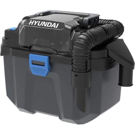 aspiratore solidi liquidi a batteria hyundai 20v 10 lt 15 l/s solo corpo macchina - cod. 25885 (1/4)