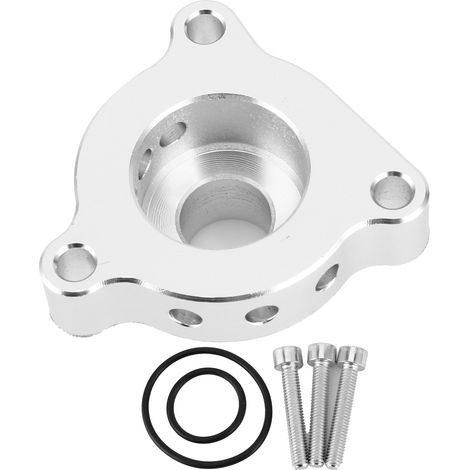Base d'adaptateur BOV de soupape de soufflage de turbocompresseur adaptée à Nissan Juke/Qashqai essence 1,2 l