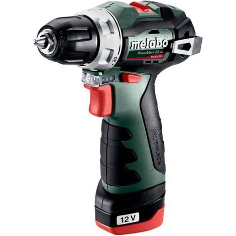 Metabo PowerMaxx BS BL 601721500 Akku-Bohrschrauber  12 V 2 Ah Li-Ion inkl. 2. Akku (1/4)