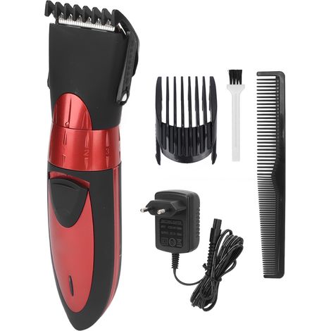 Kit tondeuse cheveux rechargeable étanche, coupe-cheveux sans fil pour coiffure homme, prise UE 220-240V, ensemble coupe-barbe. (1/5)