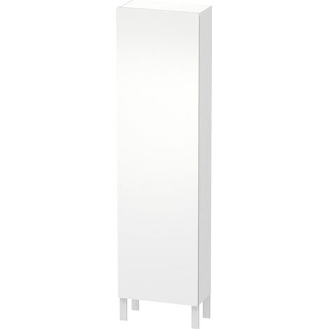 Armoire L-CUBE 500x243x1760mm ouverture gauche blanc mat