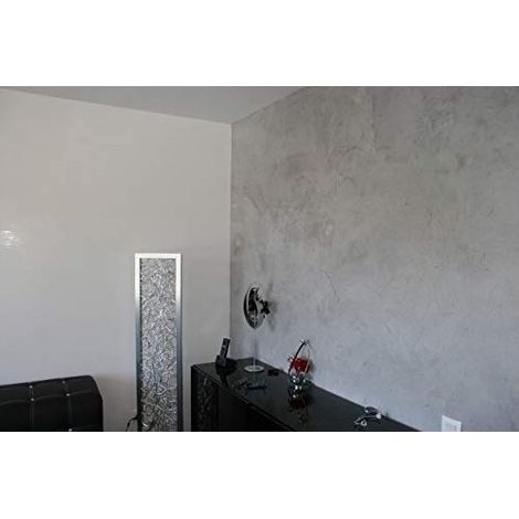 Madeinnature – Peinture effet tadelakt 5L – Finition satinée pour murs intérieurs – Application facile sur supports lisses – Couverture 20-25 m²