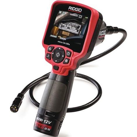 RIDGID Akku-Inspektionskamera micro CA-350x 3,5 Zoll 320x240 17mm LED 4 (1/3)
