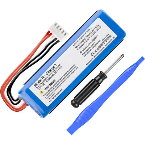 Batterie de rechange 8200 mAh pour Charge 3, compatible avec haut-parleur Charge 3 GSP1029102A 330SL 3,7 V avec outil d'installation (1/5)