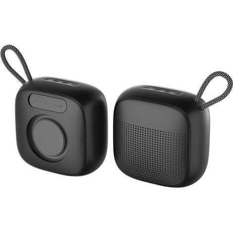 Réveil numérique à double alarme – Volume et luminosité réglables – Écran LED multicolore avec veilleuse – Fonction snooze et sauvegarde de la mémoire – Noir (1/5)
