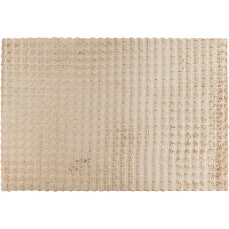 Sweety - tapis - 120x170 cm - en fausse fourrure - beige (1/5)