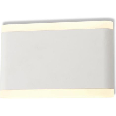 APPLIQUE MURALE LED 10 W 175 mm 3000K GRIS ANTHRACITE IP54 Miidex Lighting® (1/4)