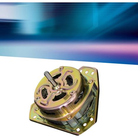 Moteur de Lave-linge Semi-Automatique 90W, Haute Puissance, Fil de Cuivre, Arbre Fin pour Déshydratation (1/5)