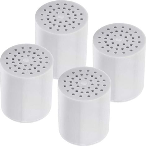 Paquet de 4 cartouches de remplacement de filtre de douche à 15 étapes, filtre de douche pour eau dure, universellement compatible avec toute conception similaire (1/4)