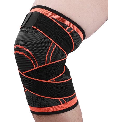 Genouillère de Sport Élastique pour Articulation avec Adhérence et Compression (1/5)
