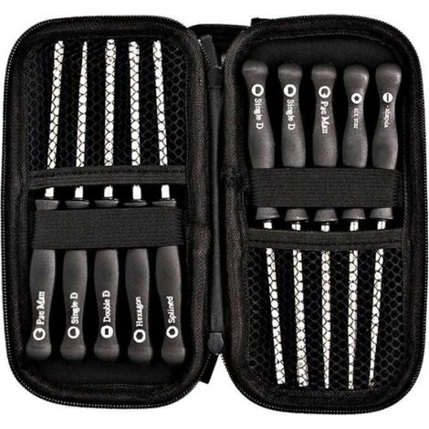 Outil De Réglage Carburateur - 11 Pièces - Pour Taille-Bordures Scies À Chaîne Souffleuses Et Autres Moteurs À Essence - Kit Complet (1/4)