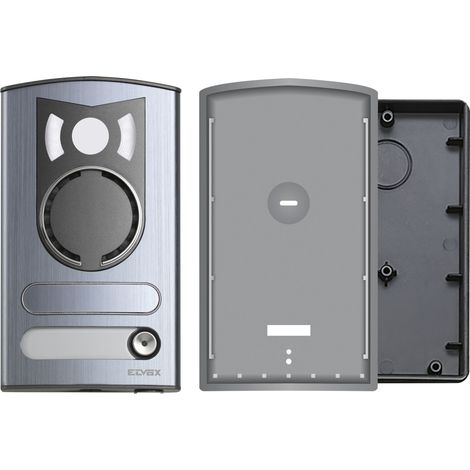 VIMAR - 13K1 1-Tasten-AV-Blende aus Aluminium