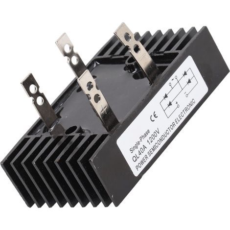 Dreiphasiger 40-A-1200-V-Brückengleichrichter, Hochleistungsdiode für Systemausrüstung (1/5)