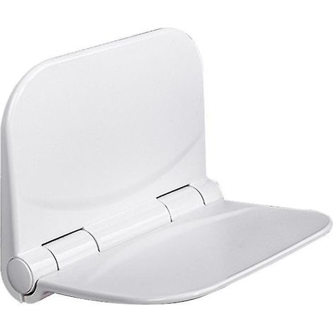 Tabouret de douche pliable - Fixation murale, design invisible, facile à nettoyer, capacité de charge maximale (1/5)
