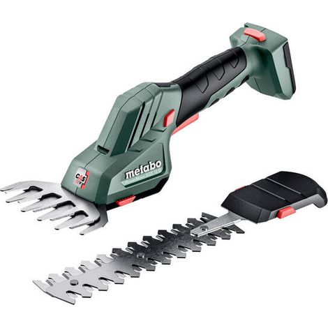 Metabo PowerMaxx SGS 12 Q tijeras de césped inalámbricas negro verde rojo (1/4)