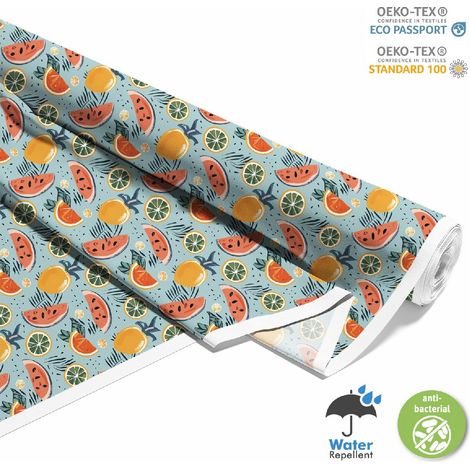 TESSUTI DECORATIVI PER ESTERNI OXFORD - motivo estivo DX9003 (1/5)
