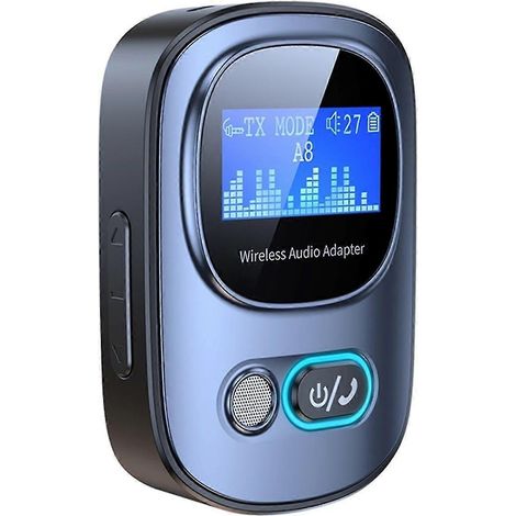 Récepteur Bluetooth 5.3 pour voiture, adaptateur auxiliaire Bluetooth, émetteur audio sans fil pour TV de voiture (1/5)
