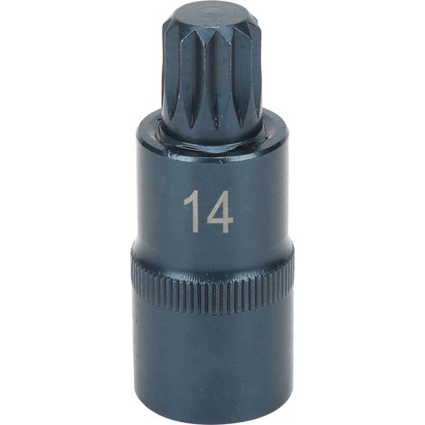Lot de 12 embouts de vissage en acier allié, douille carrée 1/2 pouce pour clé à chocs électrique. (1/5)