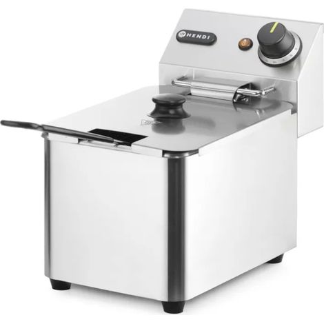 Friteuse professionnelle Kitchen Line 3 kW 230 V 4 L - Hendi 205808 (1/4)