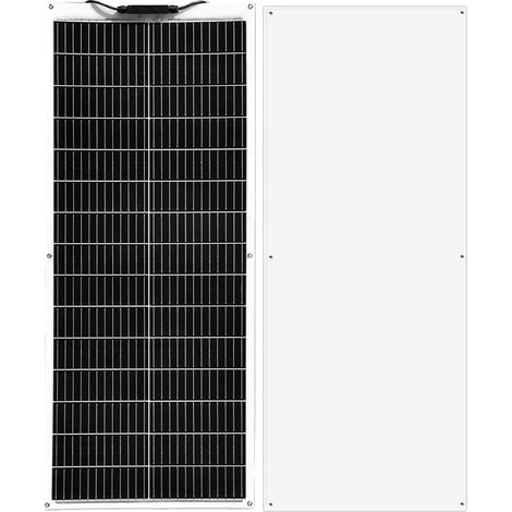 Solarpanel, hohe Effizienz, flexibles Design, 100W-Weiß (1/2)