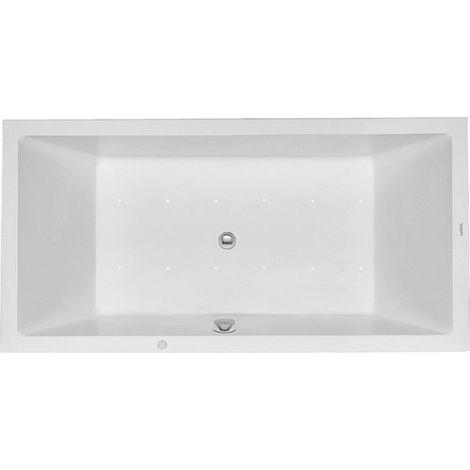 Duravit Starck Bains à remous, à encastrer, double dos inclinés, (1/2)