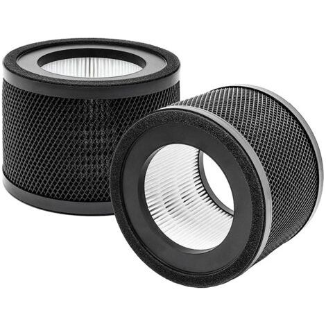 royaluxe-TT-AP001 Lot de 2 filtres de rechange, compatibles avec le purificateur d'air TaoTronics TT-AP001 et le purificateur d'air VAVA VA-EE014 (1/5)